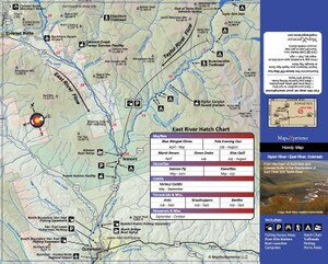 Map the Xperience East River and Taylor River (CO) Map